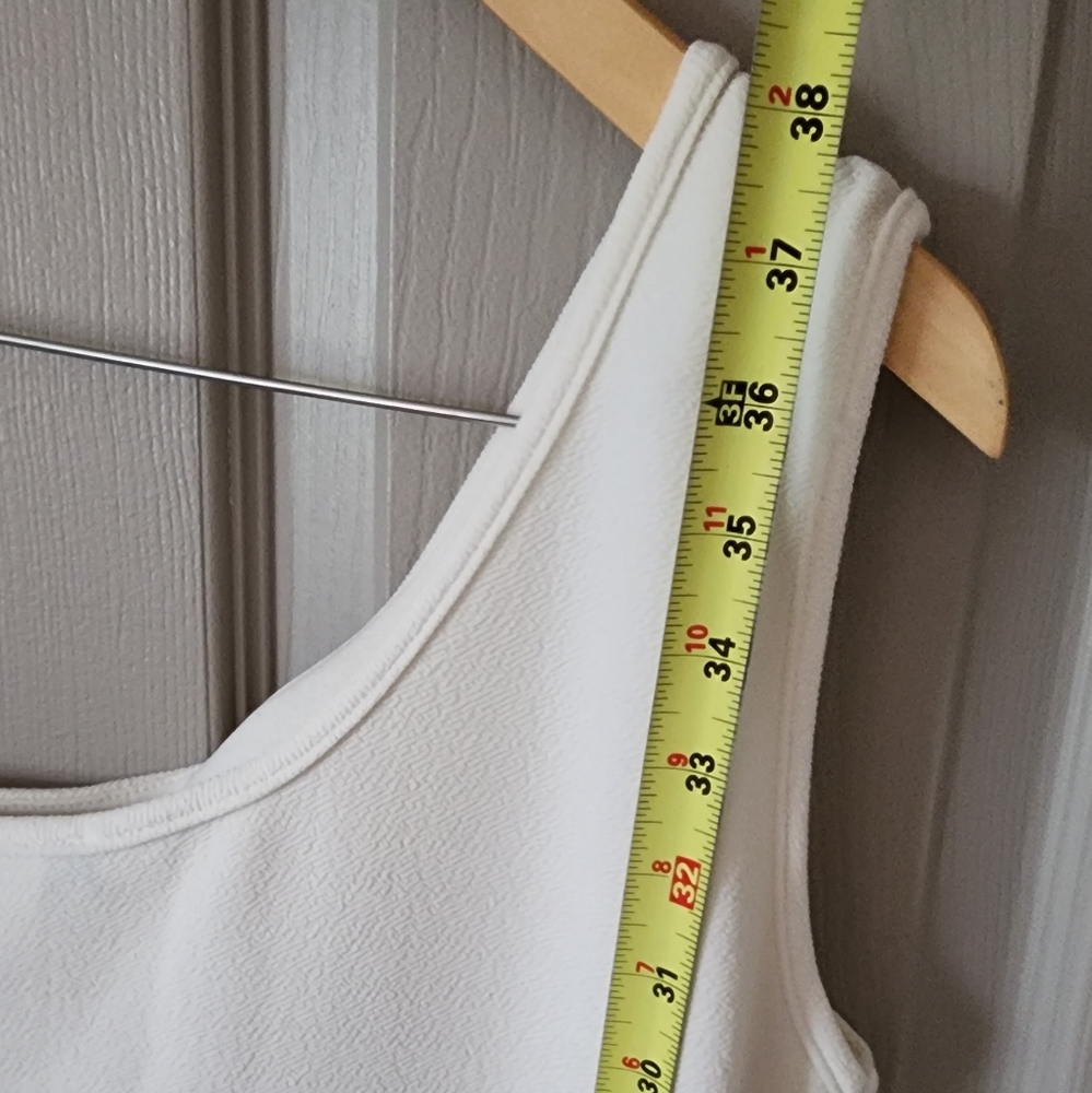 Ivory one shoulder dress - Picture 5 of 7